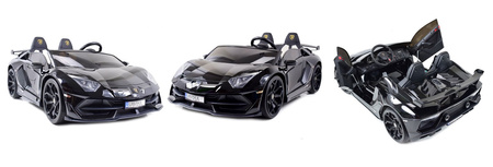 LICENCJONOWANY LAMBORGHINI AVENTADOR SVJ DLA 2 DZIECI FUNKCJA DRIFTU - LAKIER SUPER JAKOŚĆ, MIĘKKIE SIEDZENIE, MIĘKKIE KOŁA/SX2028