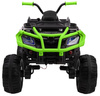 Quad XL ATV 2,4GHz na akumulator dla dzieci Czarno-Zielony + Pilot + Napęd 4x4 + Bagażnik + Wolny Start + EVA + Audio LED