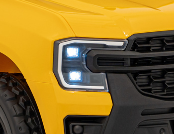 Pojazd Ford Ranger LIFT, Żółty Pickup