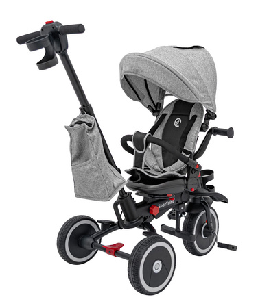 Rowerek Trzykołowy RIDER Szary SPORTRIKE