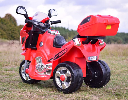 MOTOR, MOTOREK ŚCIGACZ Z KUFERKIEM I DŹWIĘKAMI/MOTOR-518