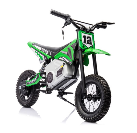 REWELACYJNY  MOTOR CROSSOWY SPEED   POMPOWANE KOŁA, STALOWA RAMA 36V/A9901