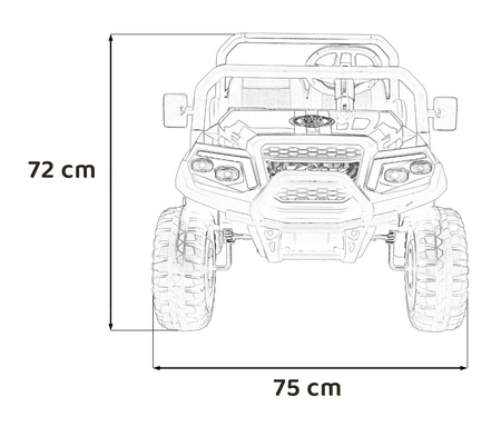 Pojazd Pick-Up Champion Biały