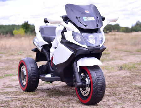 DUŻY MOTOR ŚCIGACZ  STRONG 2 EXCLUSIVE, ŚWIECĄCE KOŁA/DLX518