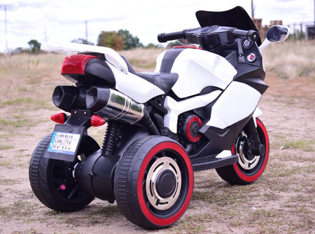 DUŻY MOTOR ŚCIGACZ  STRONG 2 EXCLUSIVE, ŚWIECĄCE KOŁA/DLX518