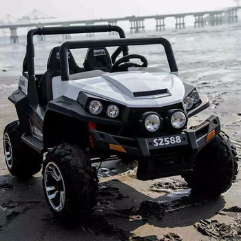 Terenowe Grand Buggy Lift dla dzieci Biały + Napęd 4x4 + Pilot + Bagażnik + Radio MP3 + LED
