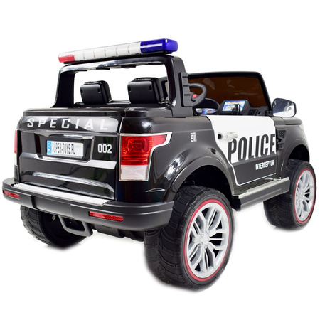 JEEP POLICJA 4X4 Z  AMORTYZATORAMI, PILOT,  REDUKTOR/ XMX-601-1