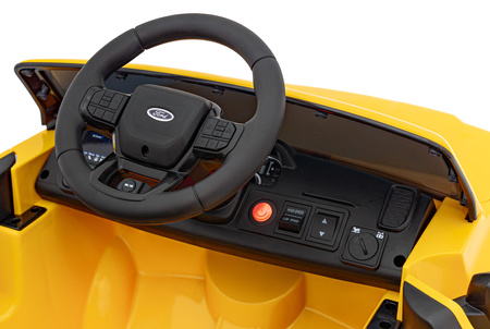 Pojazd Ford Ranger LIFT, Żółty Pickup