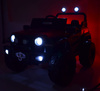 MEGA DŻIP OFF ROAD 4X4, MIĘKKIE KOŁA, MIĘKKIE SIEDZENIE, FUNKCJA BUJANIA, KLUCZYK,/HC8988