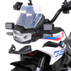 Motor BMW F850 GS na akumulator dla dzieci Biały + Kółka pomocnicze + Audio LED + Wolny Start + EVA