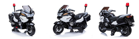 NAJWIĘKSZY SUPER SZYBKI MOTOR  ŚCIGACZ POLICYJNY 118, MIĘKKIE KOŁA, MIĘKKIE SIEDZENIE, GAZ W RĄCZCE, HAMULEC /HZB118