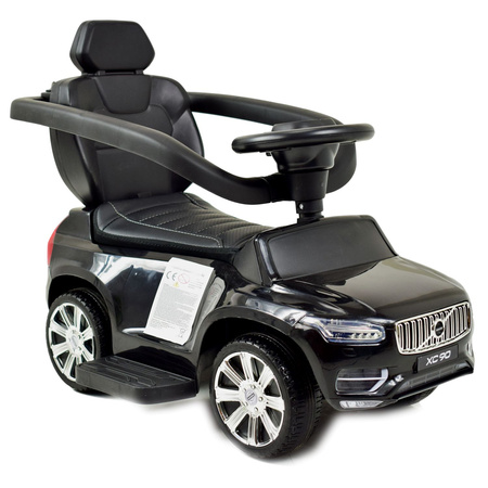 JEŹDZIK, PCHACZ, ODPYCHACZ VOLVO XC90, MIĘKKIE SIEDZENIE,  DASZEK ,DŹWIĘKI/DKP02
