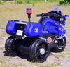 SZYBKI  MOTOR POLICYJNY Z KOGUTEM, MIĘKKIE KOŁA, DŹWIĘKI, DWA SILNIKI, PILOT/NT5188