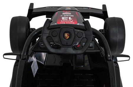 Pojazd Bolid Formuły E Porsche Czerwony