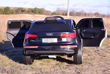AUDI Q5 POLICJA , MIĘKKIE KOŁA, MIĘKKIE SIEDZENIE, RADIO FM, BLUETOOTH -  PEŁNA OPCJA/S305