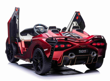 ORYGINALNE LAMBORGHINI SIAN NA AKUMULATOR,  WERSJA Z MIEJSCEM DLA RODZICA/QLS6988
