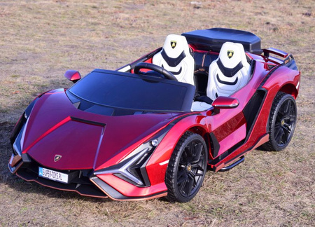 ORYGINALNE LAMBORGHINI SIAN NA AKUMULATOR,  WERSJA Z MIEJSCEM DLA RODZICA/QLS6988