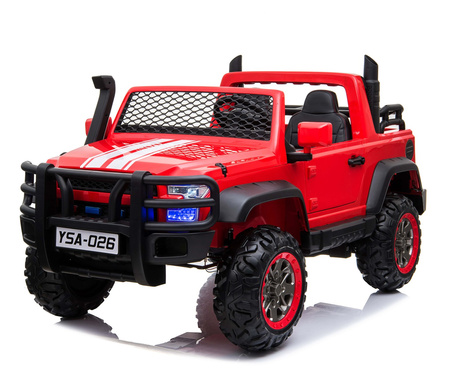 MEGA DZIP 4X4, MIĘKKIE KOŁA EVA, MIĘKKIE SIEDZENIE, PANEL, FULL OPCJA /YSA026