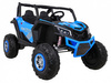 Buggy UTV-MX na akumulator dla dzieci Niebieski + Napęd 4x4 + Pilot + Audio LED + Schowek + EVA + Wolny Start
