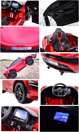 McLaren M720S  LAKIER, MP4, MIĘKKIE KOŁA, MIĘKKIE SIEDZENIE, PEŁNA OPCJA/DKM720S
