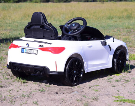 ORYGINALNE BMW M4, MIĘKKIE KOŁA, MIĘKKIE SIEDZENIE,FULL OPCJA/SX2418