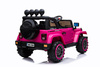 MEGA JEEP  FULLTIME, NAPĘD 4X4,  1X12V ,WOLNY START/ MIĘKKIE KOŁA,  FUNKCJA BUJANIAEXCLUSIVE/7588