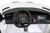 Lamborghini SVJ DRIFT dla 2 dzieci Biały + Funkcja driftu + Pilot