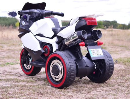 DUŻY MOTOR ŚCIGACZ  STRONG 2 EXCLUSIVE, ŚWIECĄCE KOŁA/DLX518