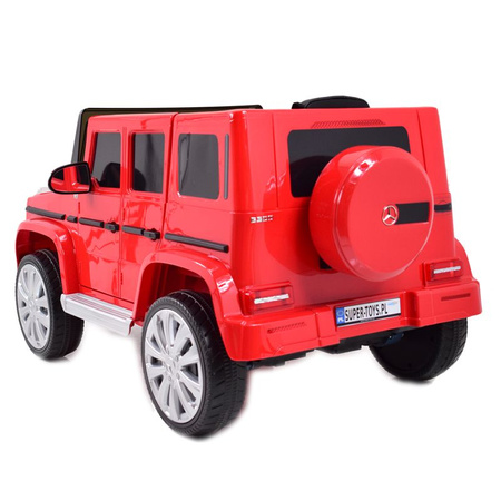 MERCEDES G500 NA AKUMULATOR  MIĘKKIE KOŁA EVA, MIĘKKIE SIEDZENIE, LAKIEROWANY FULL OPCJA/JJ2077