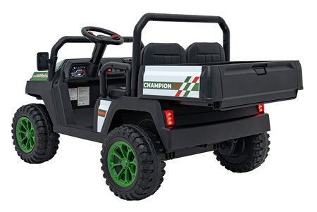Pojazd Pick-Up Champion Zielony, terenowy samochodzik