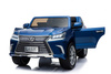 Lexus LX570 Lakierowane Autko dla 2 dzieci Niebieski  SUV + Pilot