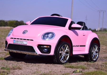 VW BEETLE,  MIĘKKIE SIEDZENIE , MIEKKIE KOŁA, SYSTEM ESW, RADIO FM, BLUETOOTH, ŚWIATŁA AWARYJNE /S303
