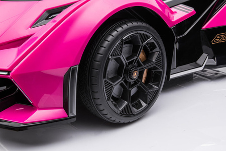 Samochód Na Akumulator Lamborghini GT  HL528 Rózowy