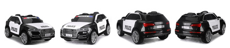 AUDI Q5 POLICJA , MIĘKKIE KOŁA, MIĘKKIE SIEDZENIE, RADIO FM, BLUETOOTH -  PEŁNA OPCJA/S305