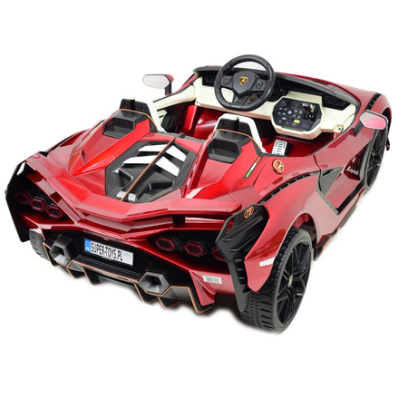 ORYGINALNE LAMBORGHINI SIAN NA AKUMULATOR,  WERSJA Z MIEJSCEM DLA RODZICA/QLS6988