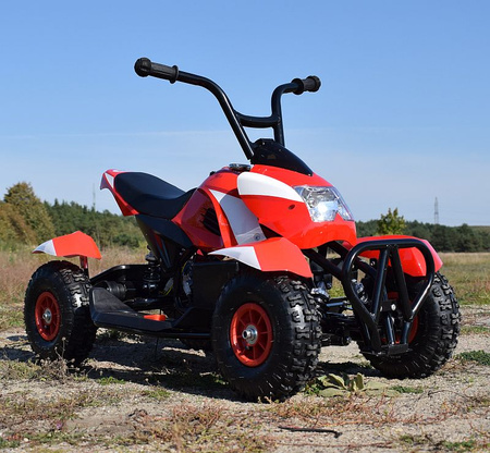 MEGA WIELKI QUAD, METALOWA KONSTRUKCJA, AMORTYZATORY, POMPOWANE KOŁA, LAKIER,GAZ W  MANETCE, MIĘKKIE SIEDZENIE/6688