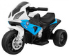 Motor BMW S1000 RR Mini na akumulator dla dzieci Niebieski + 3 koła + Dźwięki + LED