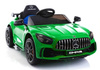Auto na Akumulator Mercedes GTR Zielony