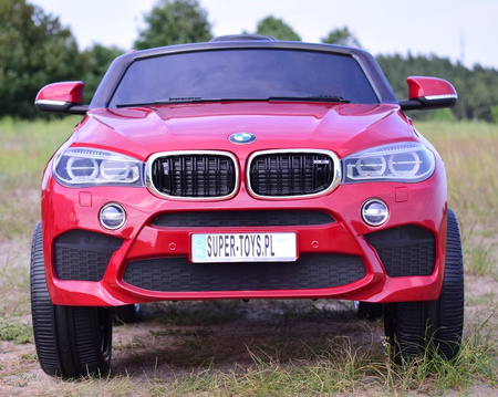 ORYGINALNE BMW X6M   W NAJLEPSZEJ WERSJI, MIĘKKIE SIEDZENIE, PILOT 2.4 GHZ, LAKIER/ 2199