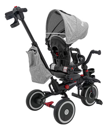 Rowerek Trzykołowy RIDER Szary SPORTRIKE