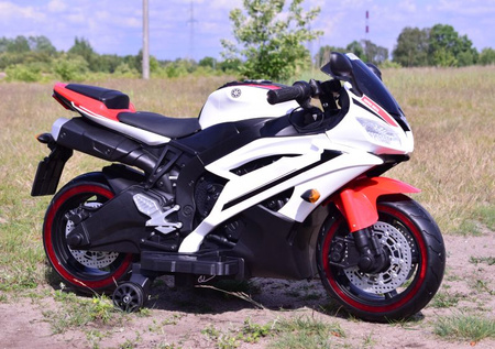 WIELKI MOTOR NA AKUMULATOR  -  GAZ W MANETCE, HAMULEC, ŚWIECĄCE KOŁA - SUPER JAKOSĆ/SD-R6