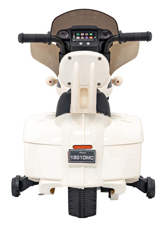 Pojazd Chopper INDIAN Biały motocykl dla dziecka