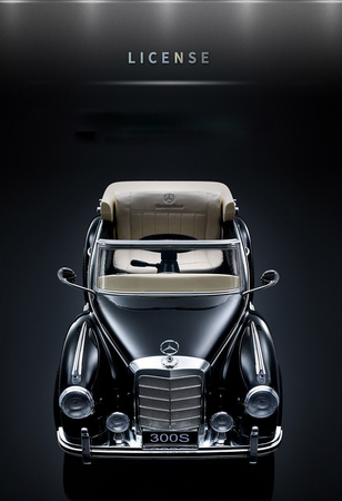 MERCEDES 300S DWA SILNIKI, , MIĘKKIE KOŁA, WOLNY START/ls618