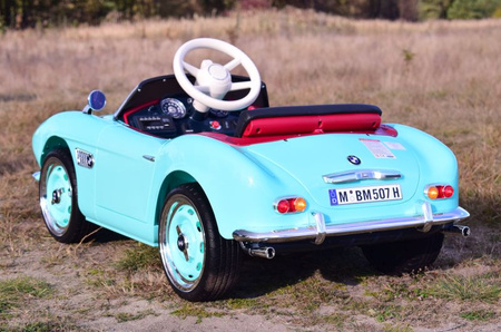 ORYGINALNE BMW 507, MIĘKKIE KOŁA, MIĘKKIE SIEDZENIE, FUNKCJA BUJANIA, FULL OPCJA/SX1938