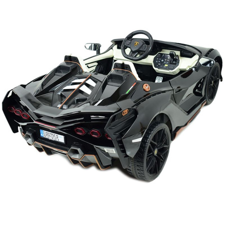 ORYGINALNE LAMBORGHINI SIAN NA AKUMULATOR,  WERSJA Z MIEJSCEM DLA RODZICA/QLS6988