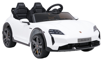 Pojazd Porsche Taycan Turbo S Biały