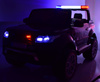 JEEP POLICJA 4X4 Z  AMORTYZATORAMI, PILOT,  REDUKTOR/ XMX-601-1