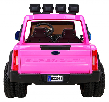 Pojazd pickup - Ford Super Duty Różowy
