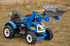 MOCNY TRAKTOR Z ŁYŻKĄ KINGDOM 12V  DWIE PRĘDKOŚCI/JS328A