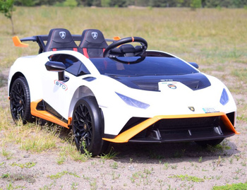 ORYGINALNE DRIFTUJĄCE  LAMBORGHINI  HURACAN STO NA AKUMULATOR/SMT-555-24V